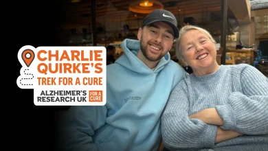 Pauline Quirke’s son Charlie gets set to trek for dementia cure