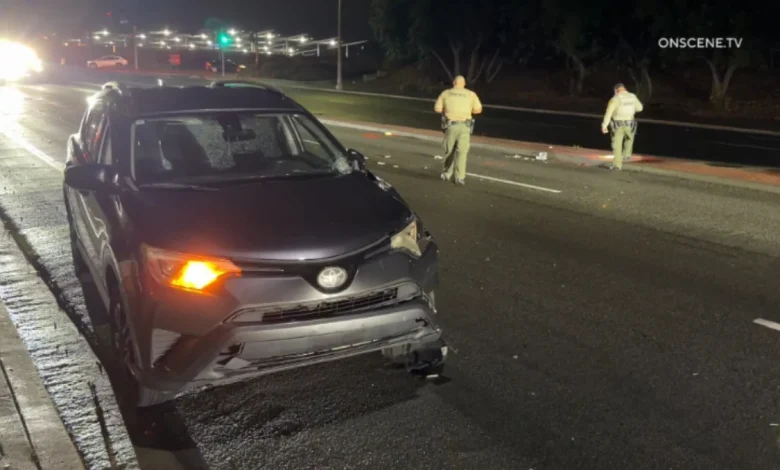 Pedestrian dies after being hit by Toyota in Vista