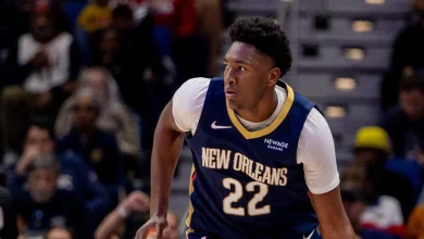 Pelicans' Derik Queen lives up to 'Baby Jokic' nickname vs. Nuggets