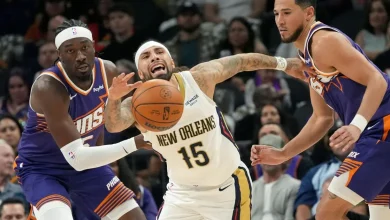 Pelicans have no answer for Phoenix guard Grayson Allen, get torched by Suns 121-98