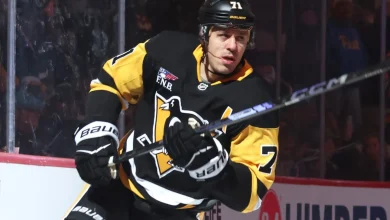 Penguins’ Evgeni Malkin fined for slashing Jets’ Logan Stanley