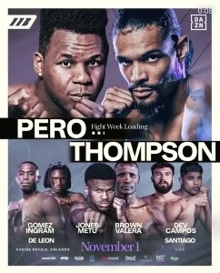 Peró to Defend WBA Continental Americas Title Against Thompson
