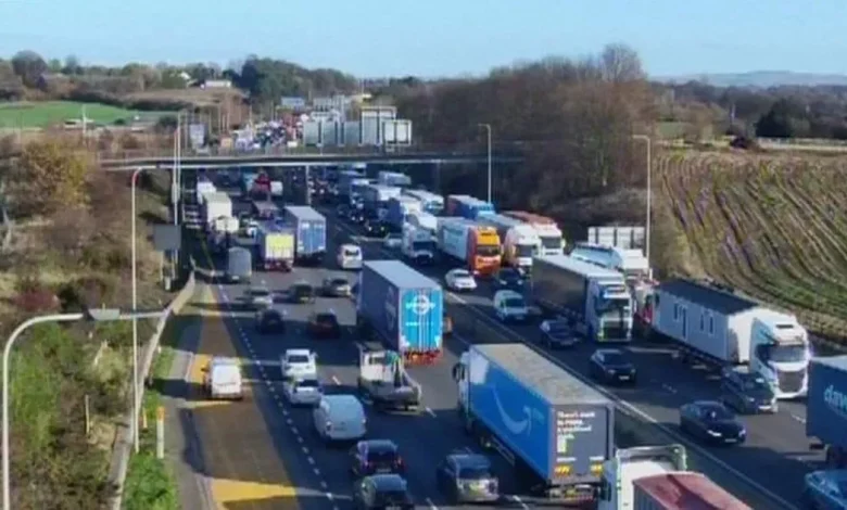 Person dies in collision on M66 motorway near Simister Island