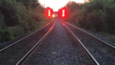 Person hit by train