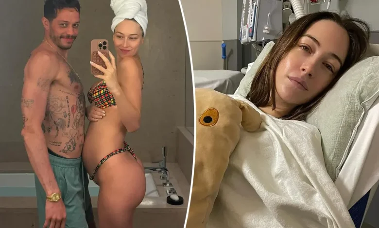 Pete Davidson’s girlfriend, Elsie Hewitt, experiencing debilitating pain during first pregnancy: ‘Absolute agony’