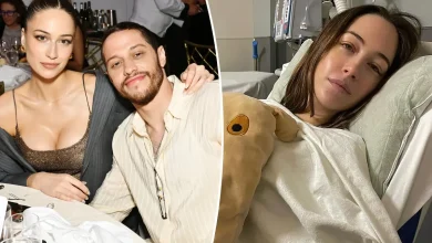 Pete Davidson’s pregnant girlfriend Elsie Hewitt reveals she’s in ‘absolute agony’: ‘I am suffering’