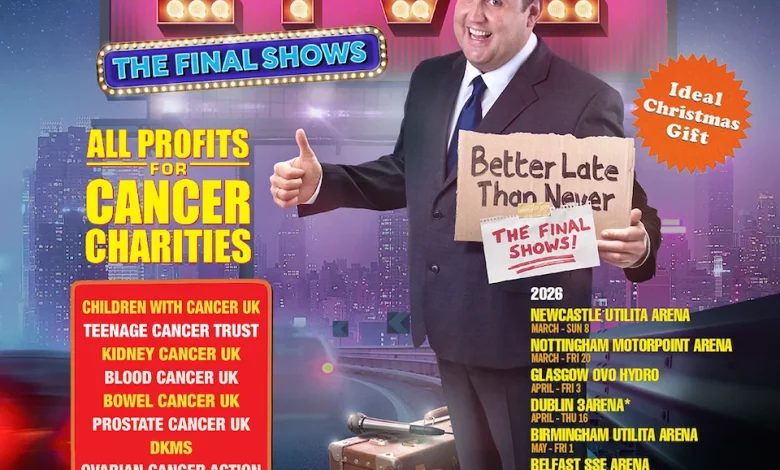 Peter Kay Announces Final UK & Ireland Arena Shows for 2026