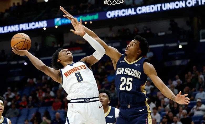 Peyton Watson, yes, Peyton Watson powers Nuggets in win over Pels