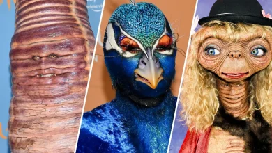 Pfau, Wurm oder E.T? Heidi Klums wilde Halloween-Kostüme aus 25 Jahren