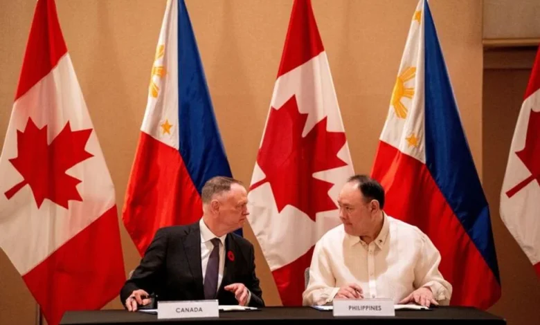Philippines, Canada Sign Pact on Troops to Deepen Defence Ties