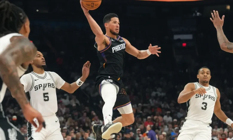 Phoenix Suns vs San Antonio Spurs live updates. Wembanyama struggles, Suns up big