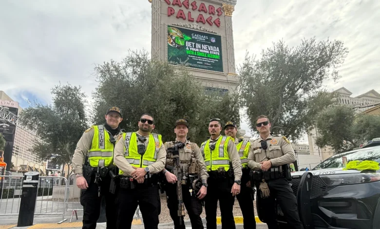 Photo of the week: LVMPD tightens event security as crowds surge for Formula 1 Las Vegas Grand Prix