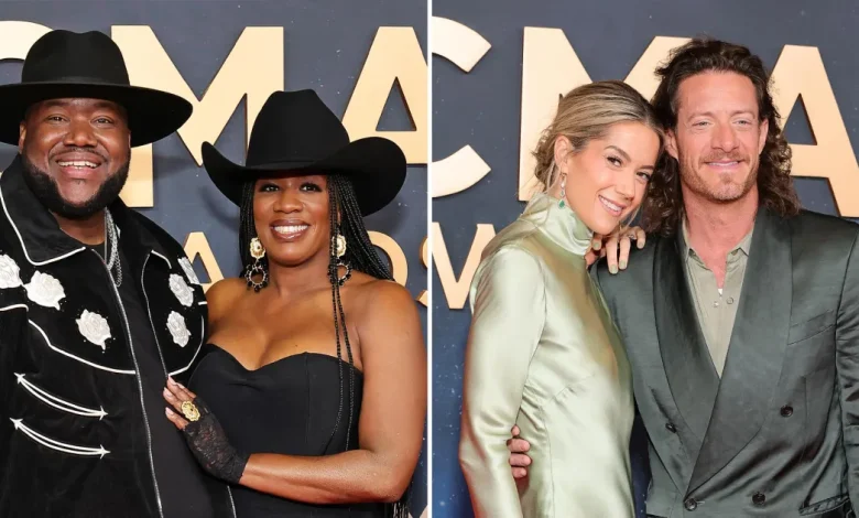 Photos of the Hottest Couples at the 2025 CMA Awards