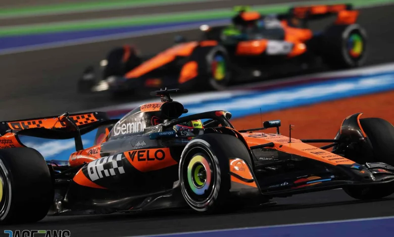 Piastri leads McLaren one-two ahead of Verstappen in sole practice at Losail