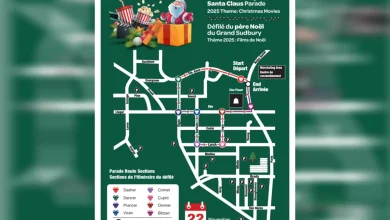 Pick your spot: Here’s the map of the Santa Claus Parade route this year