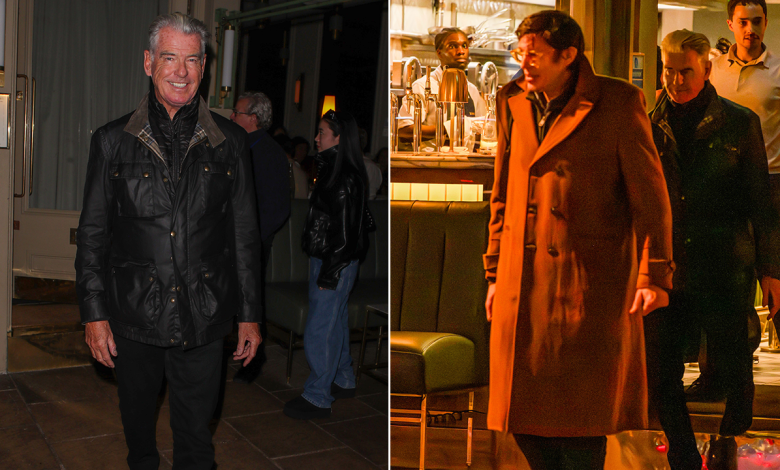 Pierce Brosnan seen with son Christopher in rare outing after years-long estrangement