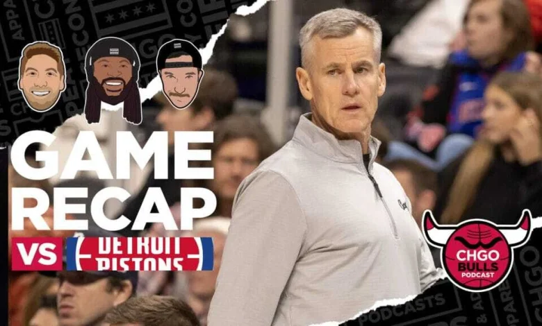 Pistons 124, Bulls 113: Disappointing loss to undermanned Pistons