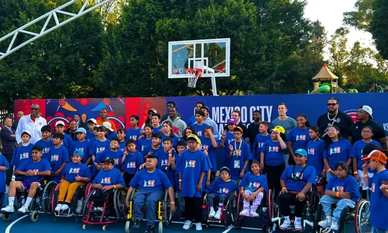 Pistons seek lasting impact as part of NBA Mexico City, unveil refurbished court