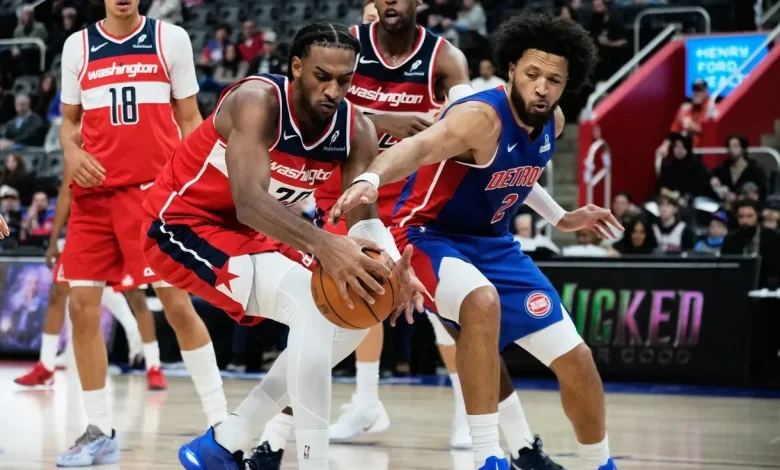 Pistons stage dramatic comeback to beat Wizards in OT