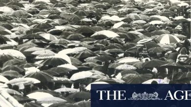 Planning your Cup Day look? Maybe pack a brolly and gumboots