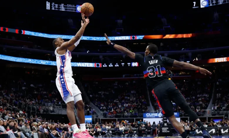 Player grades: Short-handed Pistons hold off Sixers in the NBA Cup