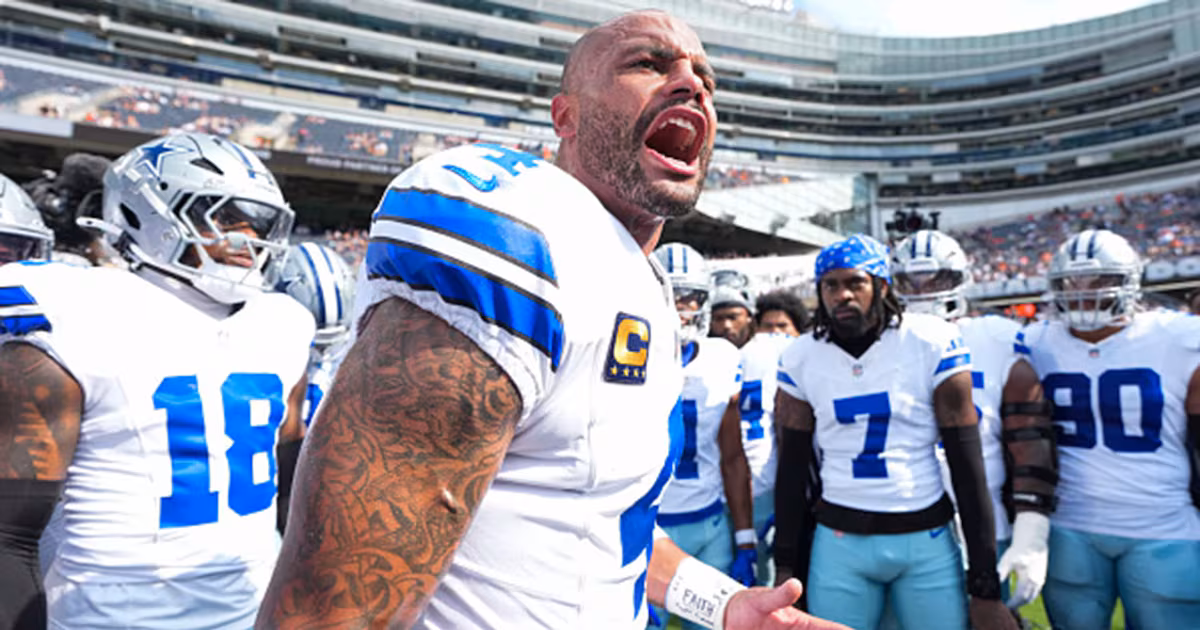 Playing with heavy hearts, Cowboys battle Raiders in first game since death of Kneeland