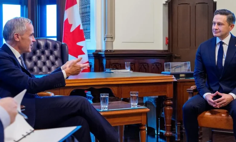 Poilievre says Canadians have to sacrifice because of the Liberals