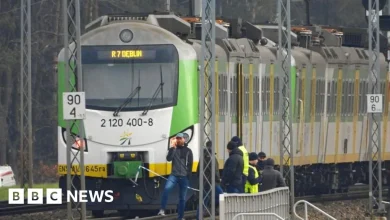 Poland rail explosion: PM says blast was 'unprecedented act of sabotage'