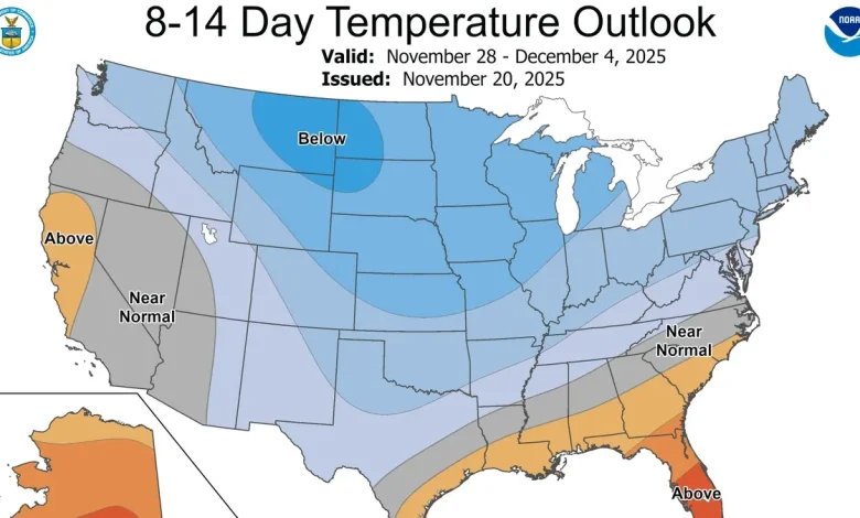 Polar vortex forecast warns of Arctic cold in December