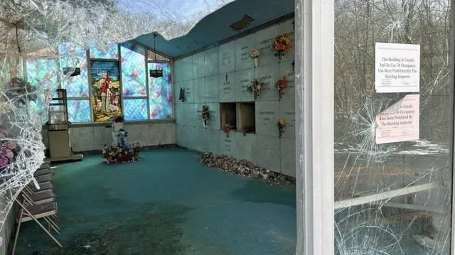 Police: Two bodies removed from crypts during mausoleum burglary