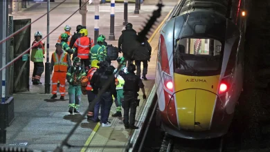 Police rehearsed a knife attack scenario on a train line in March - here's what went differently this time