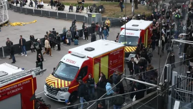 Police shoot knifeman who 'threatened to slit throats' at Paris train station