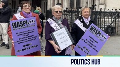 Politics latest: Government to reconsider whether to give compensation to women affected by rise in state pension age
