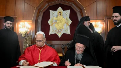 Pope Leo and Patriarch Bartholomew reject violence in the name of God