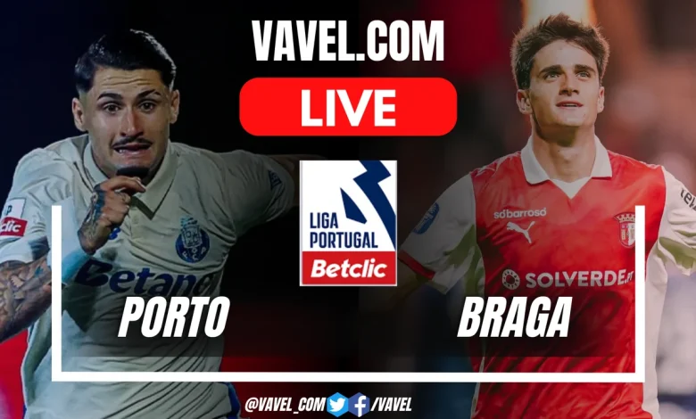 Porto vs Braga LIVE Score Updates in Liga Portugal Match