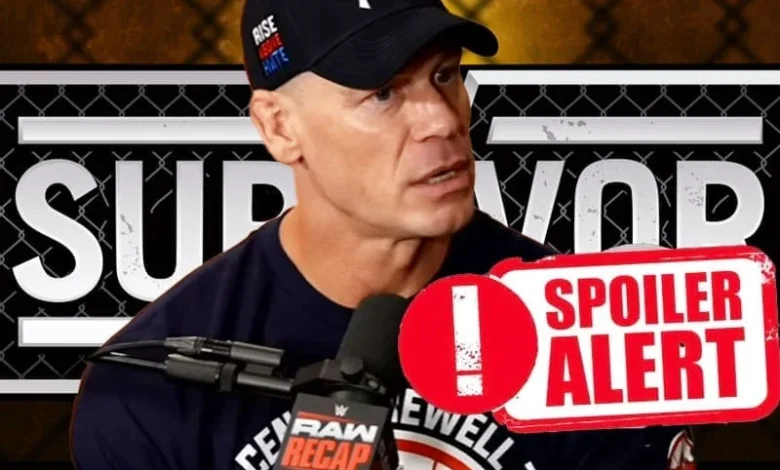 Possible Spoiler on WWE’s Direction for John Cena at Survivor Series 2025
