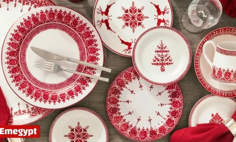 Pottery Barn Fair Isle Dinnerware Brings Christmas Sweater Nostalgia to Your Table