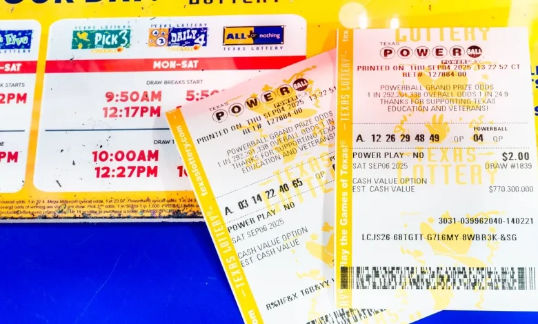 Powerball for Monday, Nov. 17, $570 million after $980 million Mega Millions win