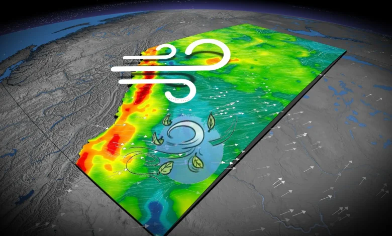 Powerful winds whip into Alberta, but with a warm temperature boost