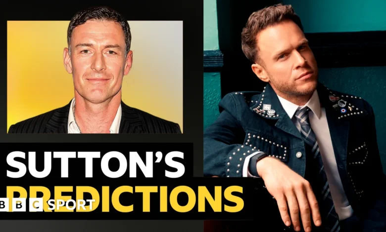 Premier League Predictions: Chris Sutton, Singer Olly Murs, and AI Forecast Outcomes
