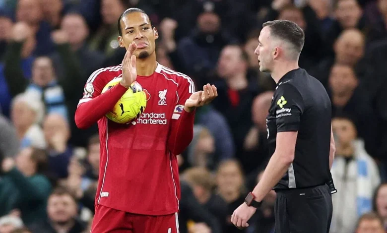 Premier League explain disallowed Virgil van Dijk goal as VAR leaves Liverpool raging