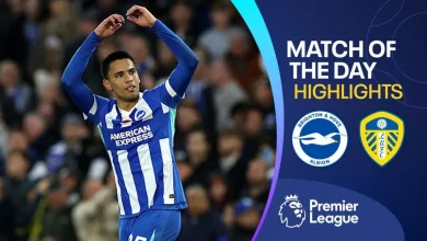 Premier League highlights: Brighton & Hove Albion 3-0 Leeds United