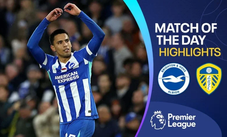 Premier League highlights: Brighton & Hove Albion 3-0 Leeds United