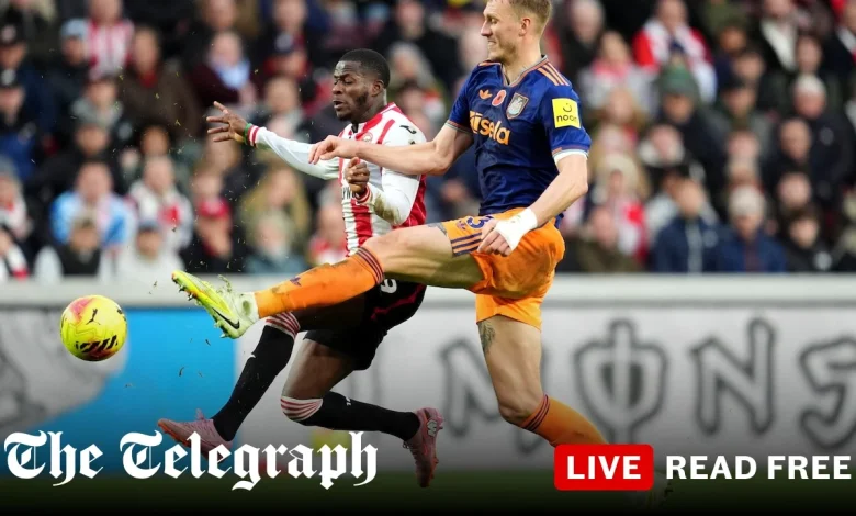 Premier League live: Scores and latest updates including Aston Villa vs Bournemouth