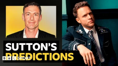Premier League predictions: Chris Sutton v singer Olly Murs - and AI