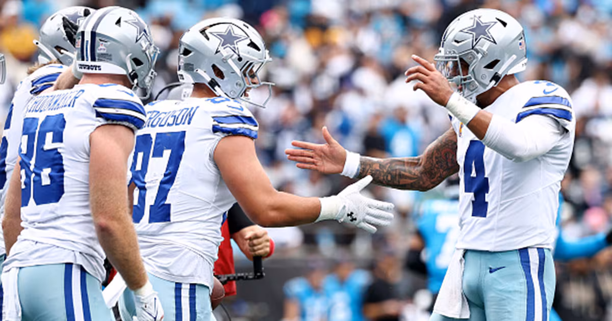 Prescott, Cowboys back in MNF spotlight to host Brissett and the sliding Cardinals