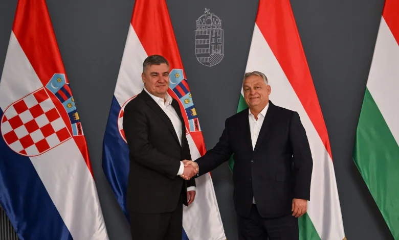 President Milanović Meets with Prime Minister Orbán in Budapest