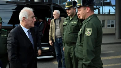 President Vahagn Khachaturyan made stops in Bagratashen and Kirants after his visit to Georgia