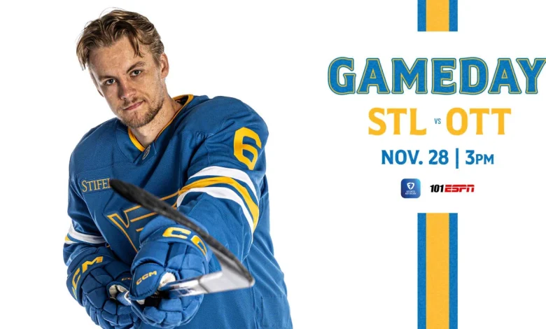 Preview: Blues vs. Senators