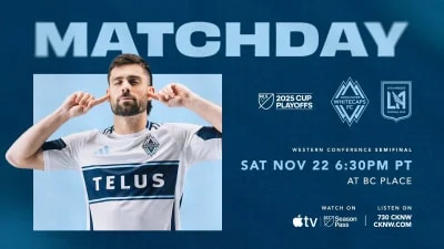 Preview: 'Caps host Western Conference Semifinal, set to face rivals LAFC in front of sold-out crowd at BC Place | Watch on MLS Season Pass